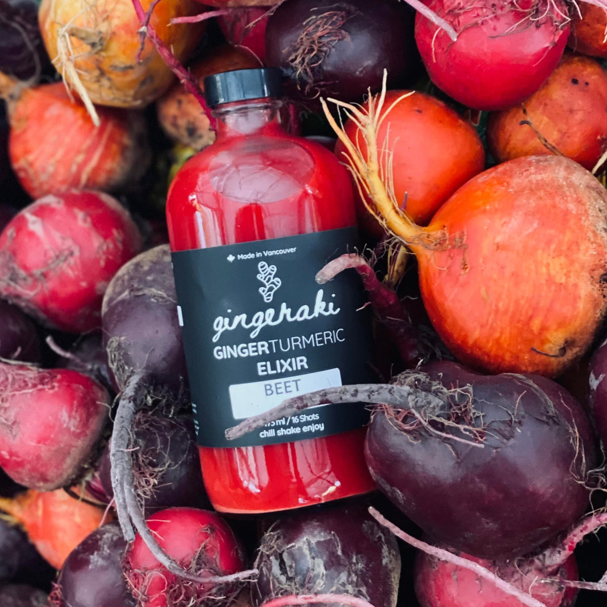 Gingeraki Ginger Turmeric Elixir BEET
